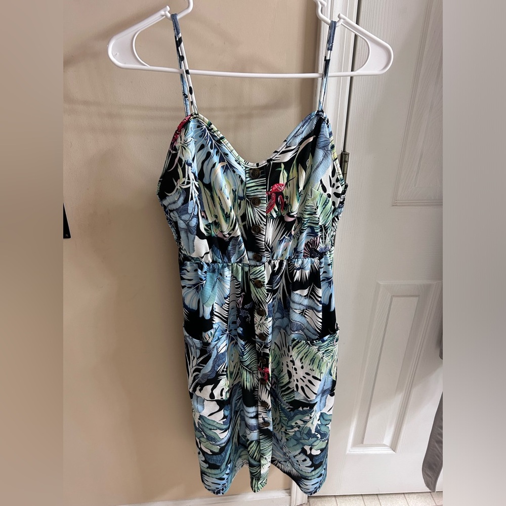 Tropical Dress- Maxi